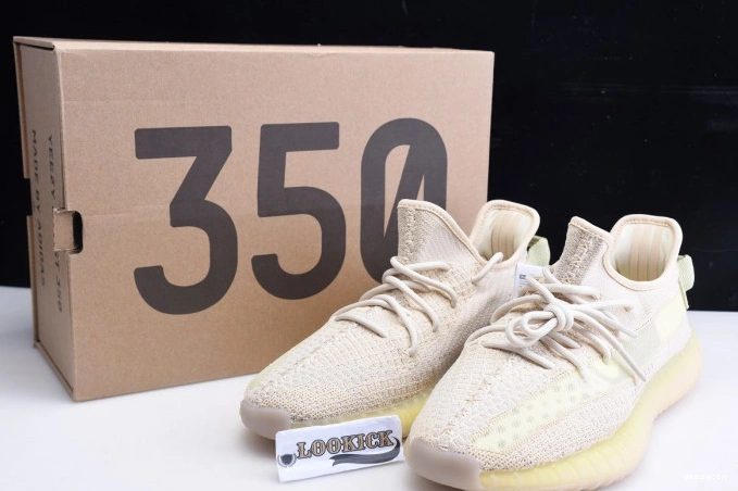 FX9028 V2 Adidas Flax Yeezy Boost 350 1010